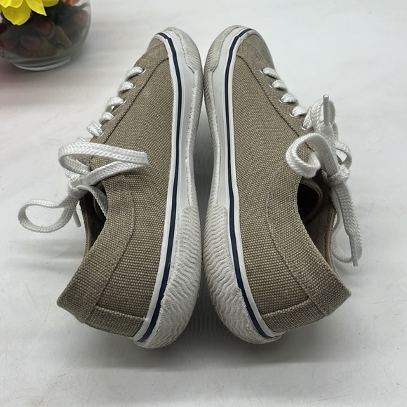 Nautica Tan Canvas Sneaker Size 7.5. SNK2653B - Picture 5 of 8